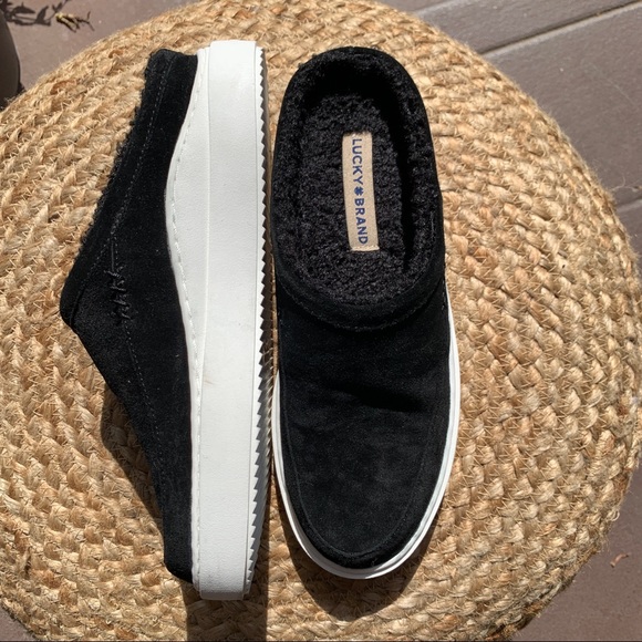 NWB Lucky Brand Korrin Platform Slipper/Sneaker - Picture 1 of 6